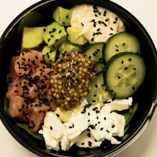 Боул з лососем і фетою 12:00-16:00